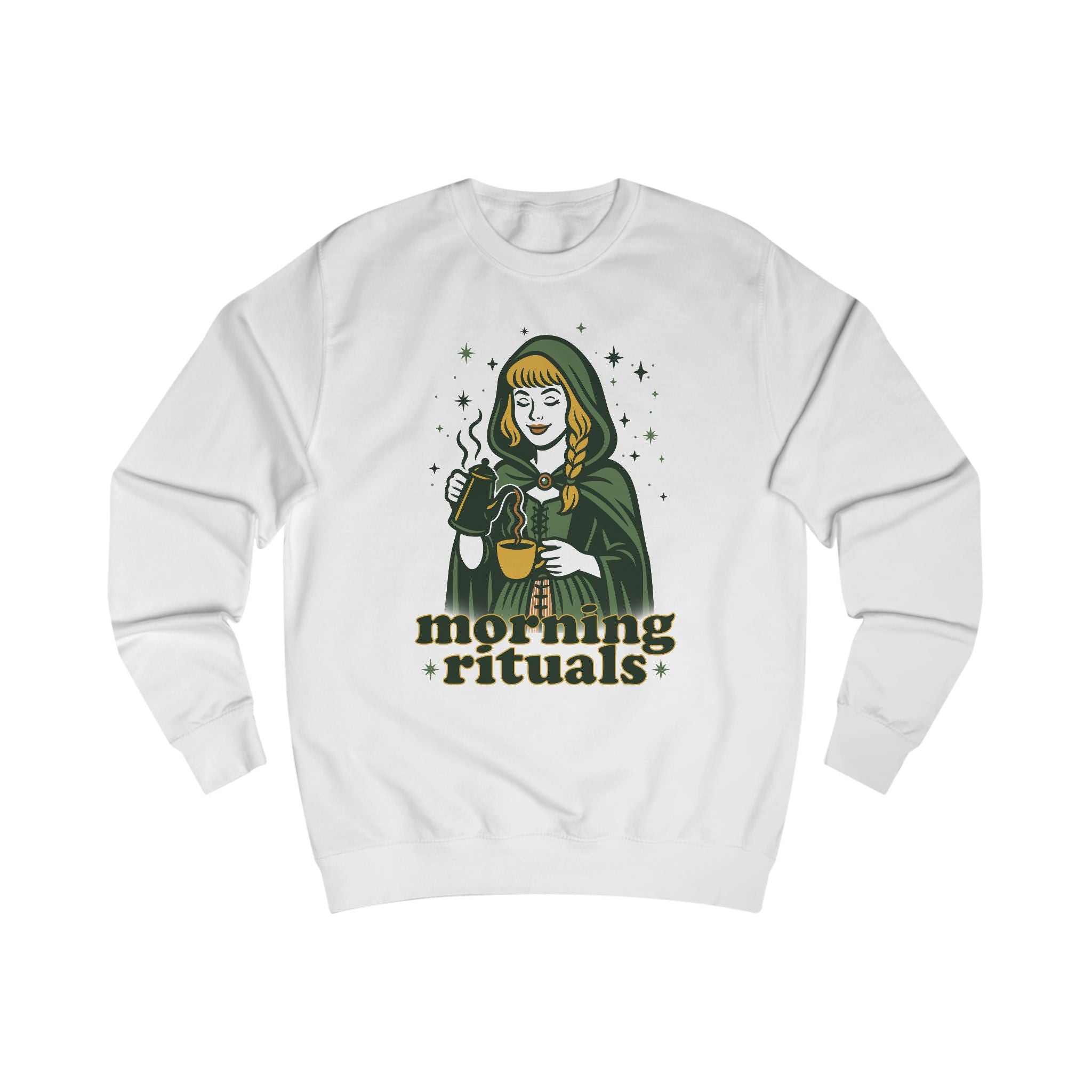 Morning Rituals Witchy Coffee Taylor Evermore Willow Sweatshirt