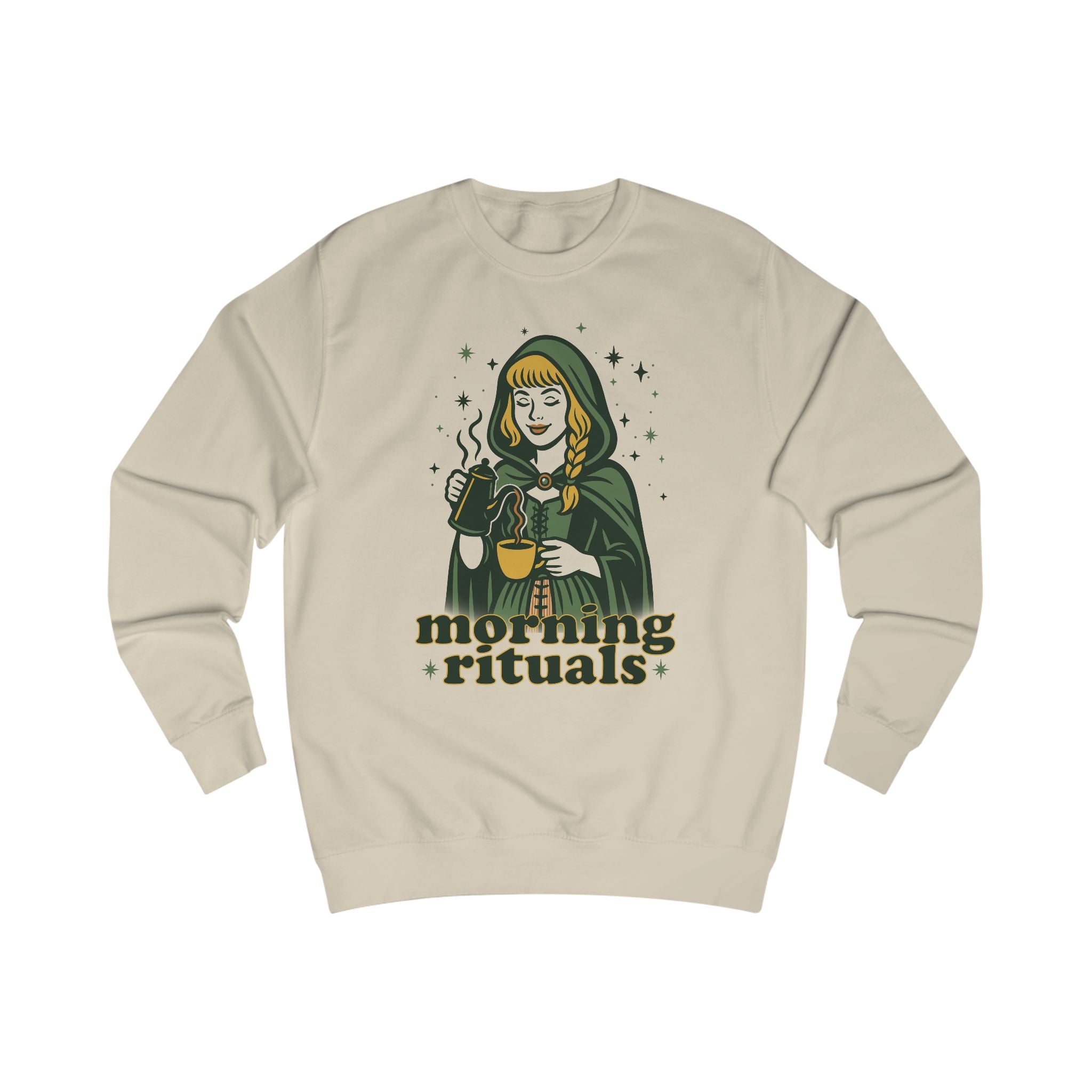 Morning Rituals Witchy Coffee Taylor Evermore Willow Sweatshirt