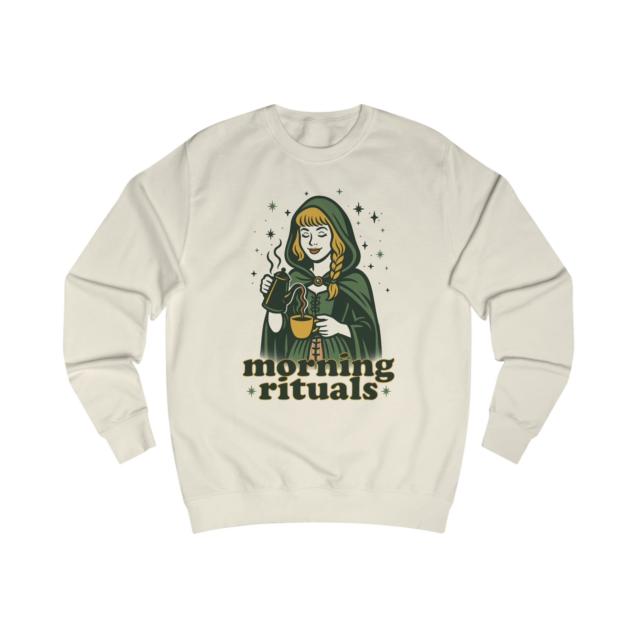 Morning Rituals Witchy Coffee Taylor Evermore Willow Sweatshirt