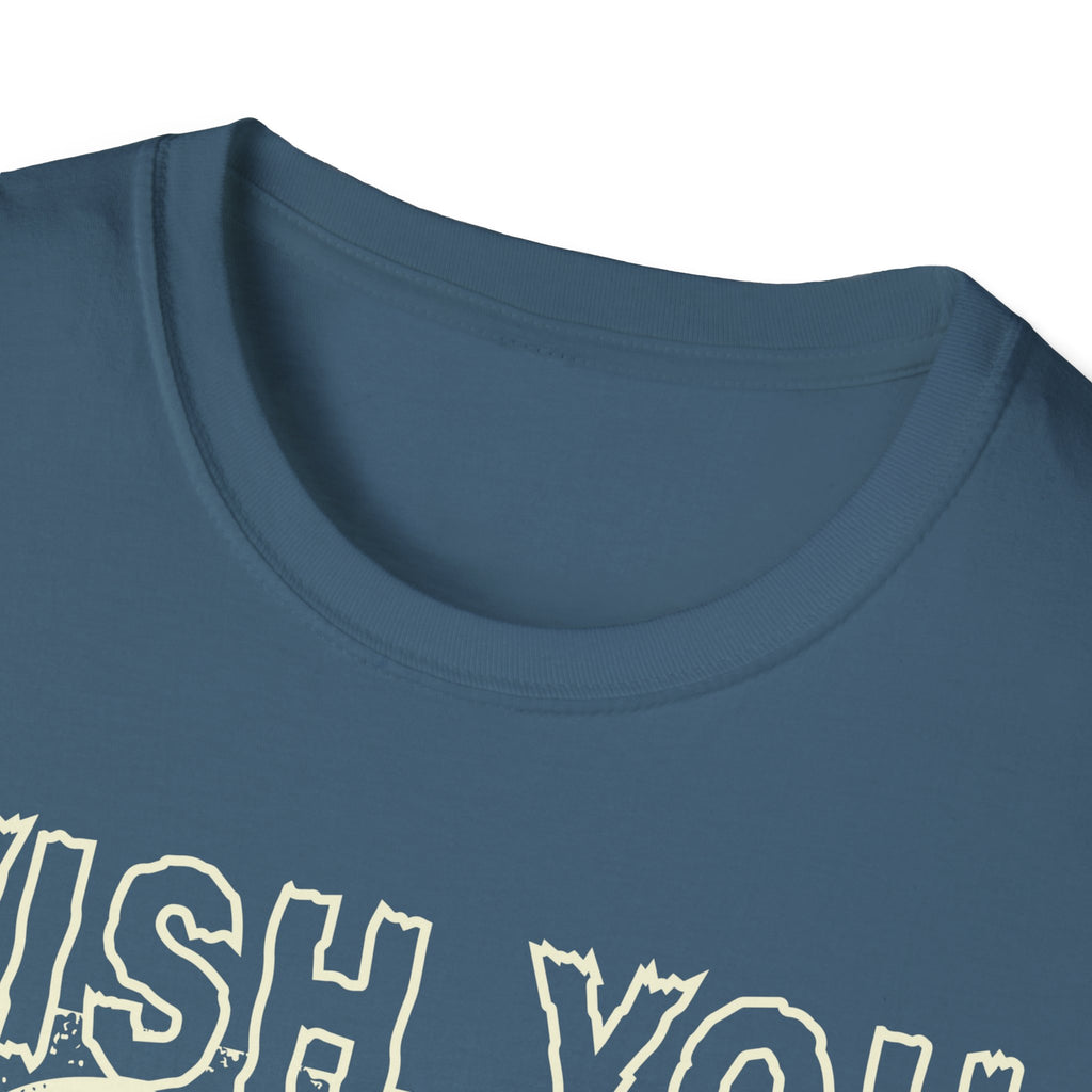 Wish You Were Here Graveyard White Graphic T-Shirt