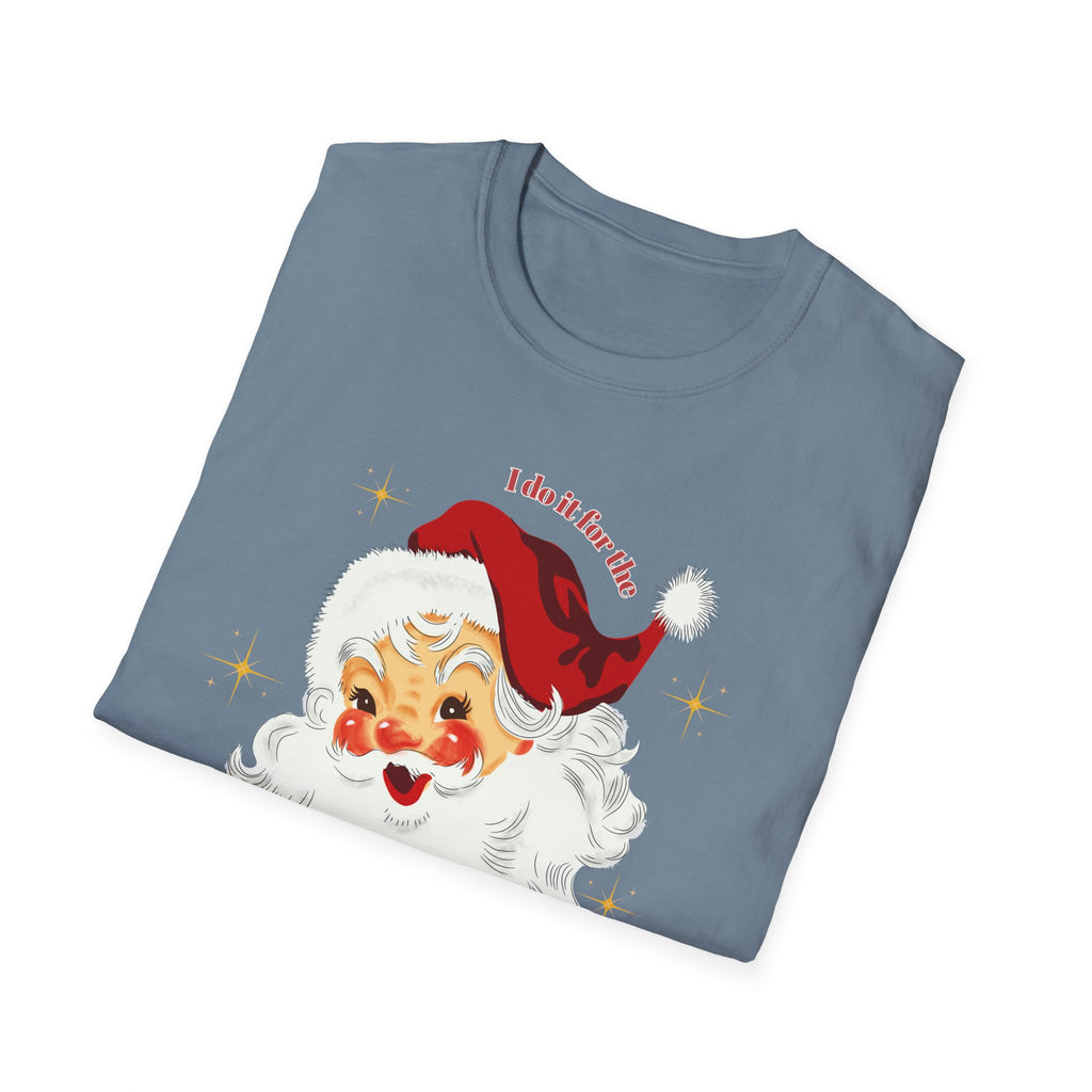 Ho Ho Ho Funny Santa Christmas Holiday T-Shirt
