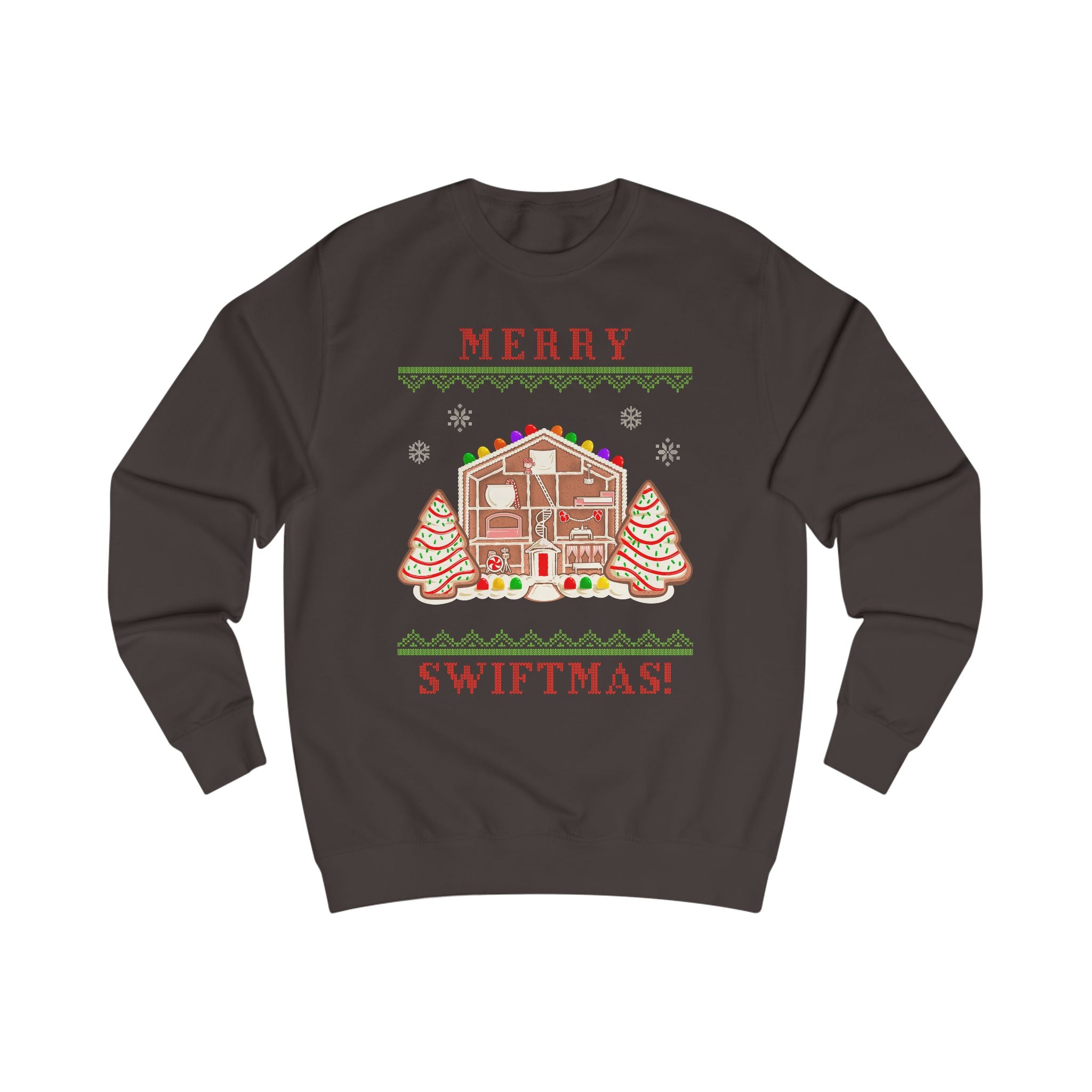 Merry Swiftmas Lover Gingerbread House Holiday Sweatshirt