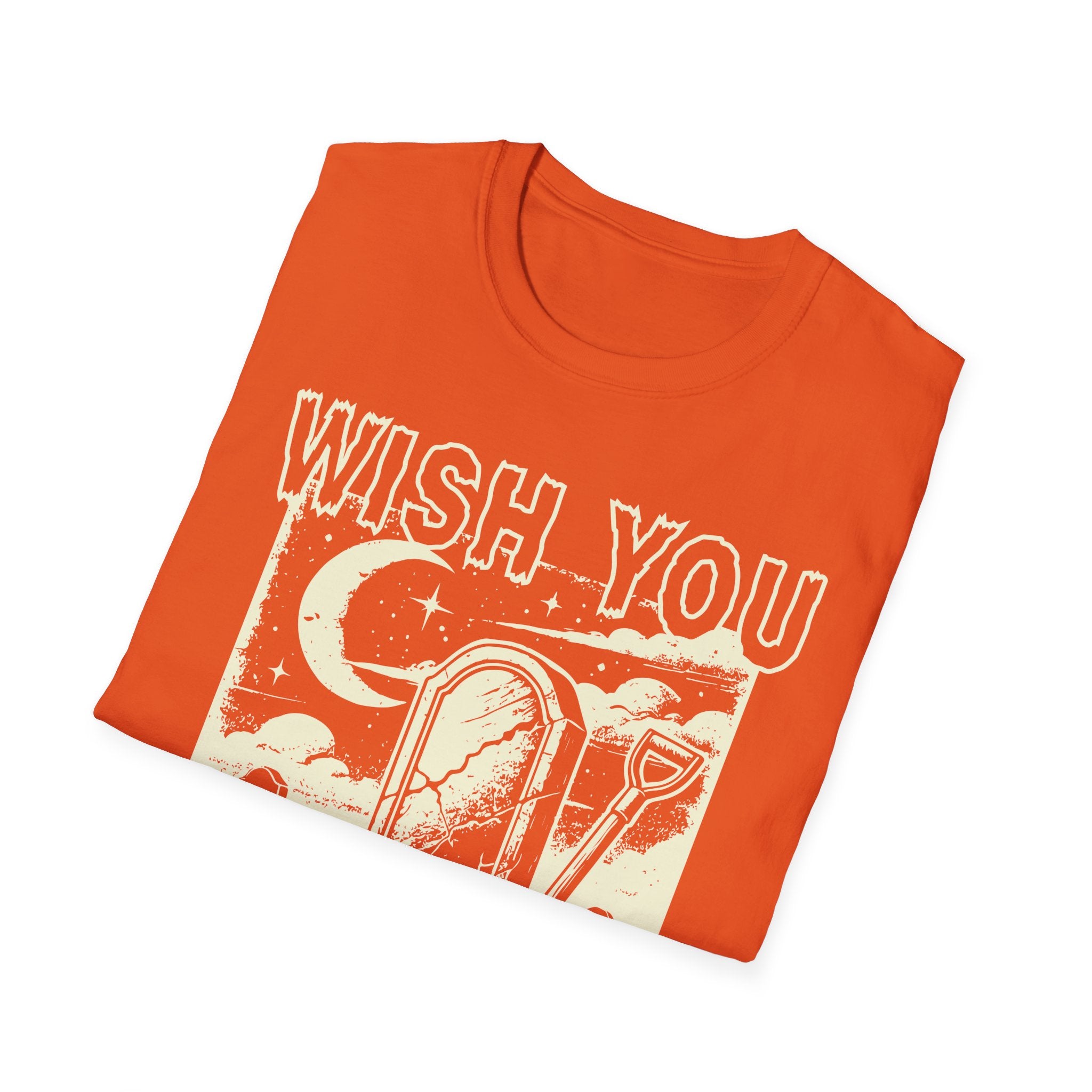Wish You Were Here Graveyard White Graphic T-Shirt