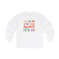 Hi Its Me I'm the Present Midnights Holiday Christmas Long Sleeve Tee
