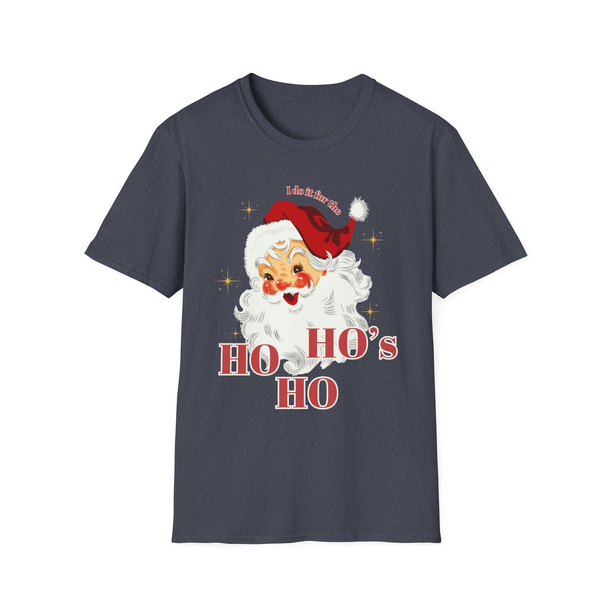 Ho Ho Ho Funny Santa Christmas Holiday T-Shirt