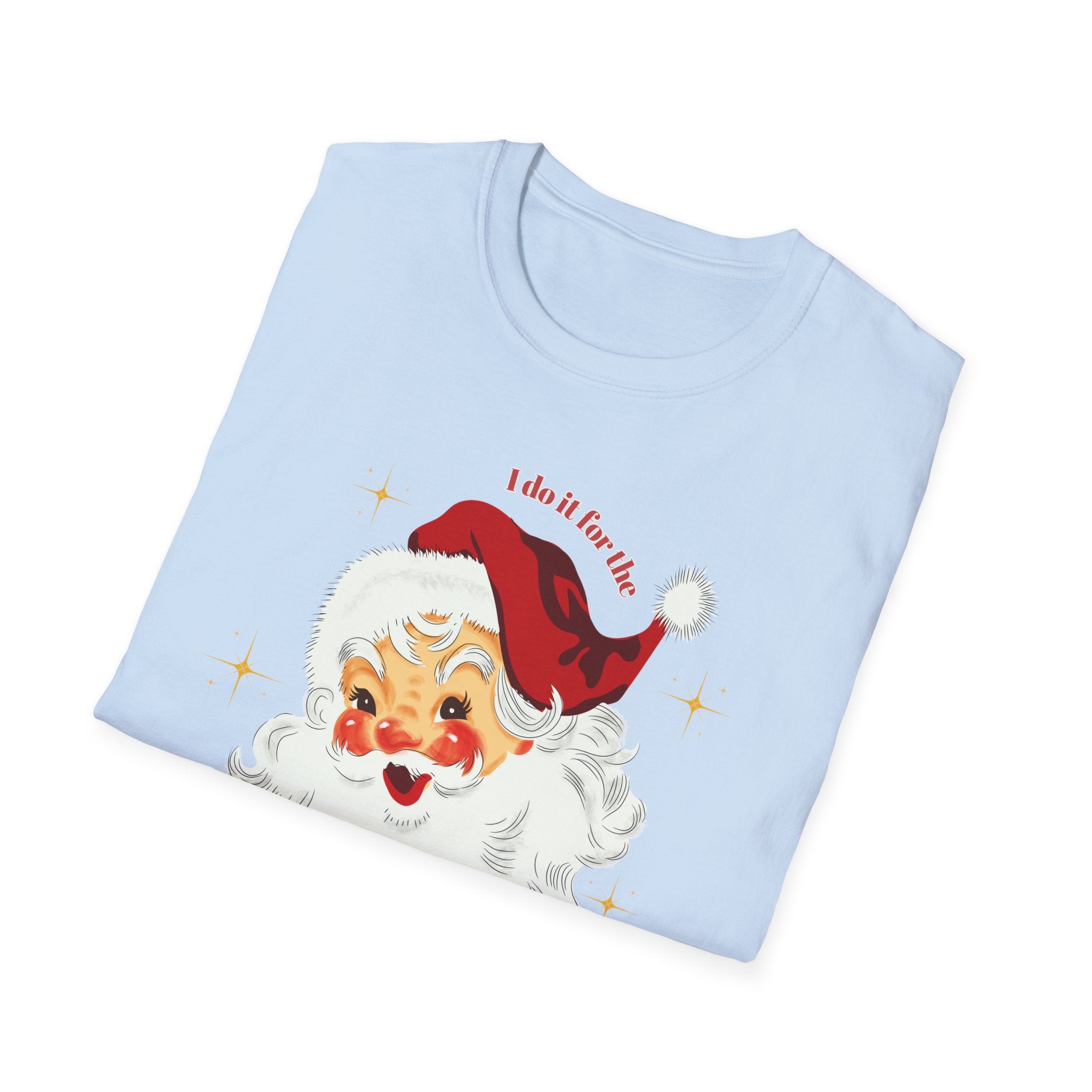 Ho Ho Ho Funny Santa Christmas Holiday T-Shirt