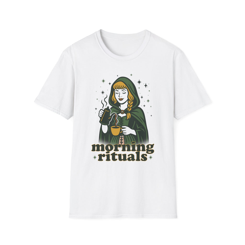 Morning Rituals Witchy Coffee Taylor Evermore Willow T-Shirt