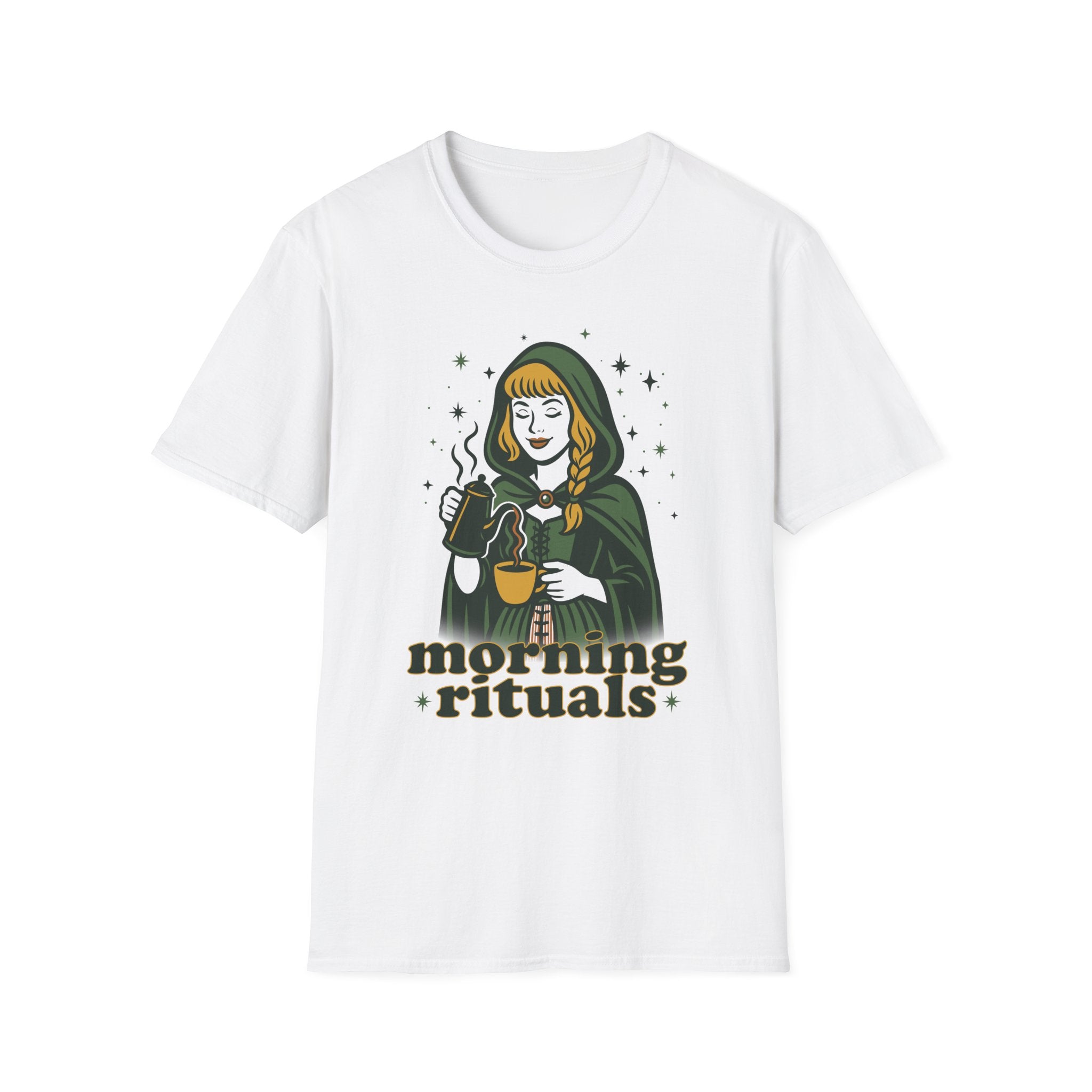 Morning Rituals Witchy Coffee Taylor Evermore Willow T-Shirt