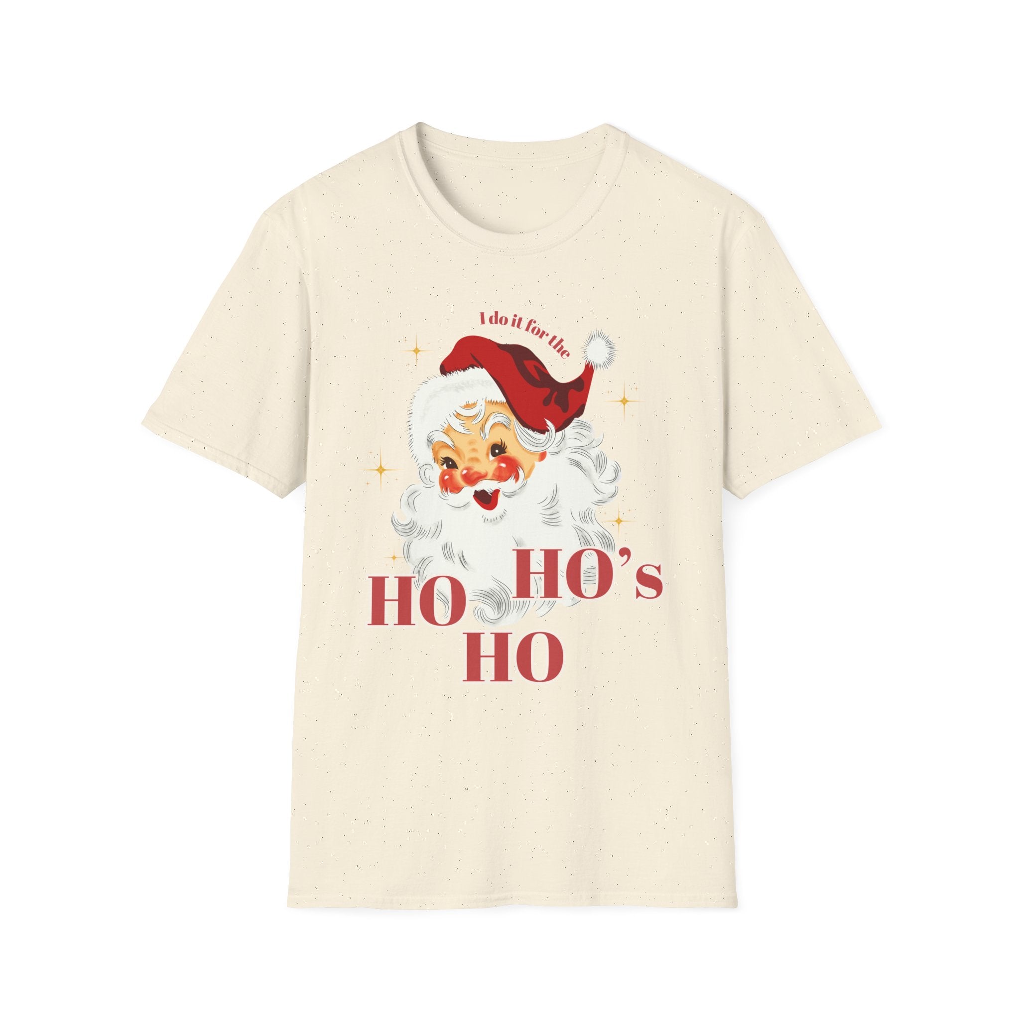 Ho Ho Ho Funny Santa Christmas Holiday T-Shirt