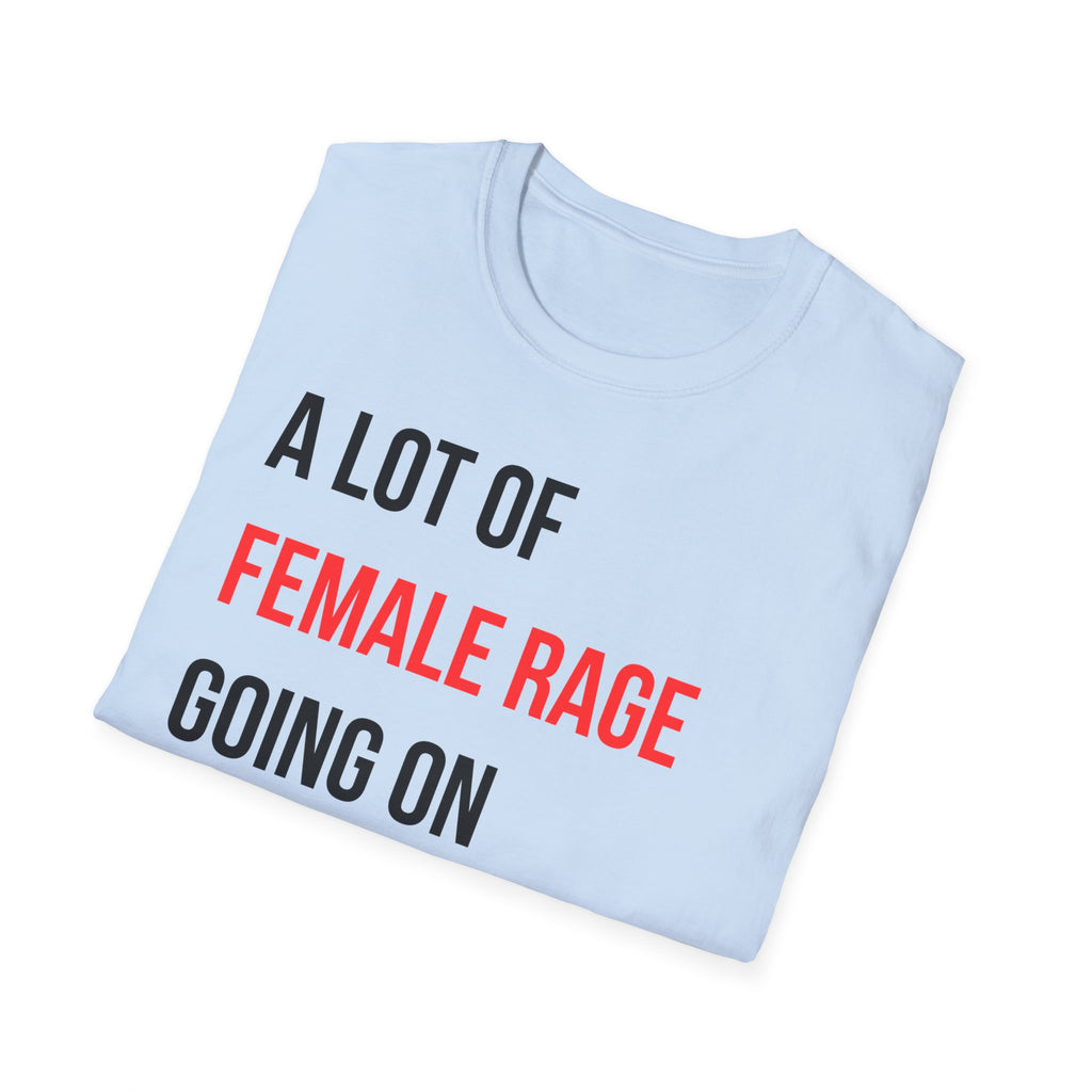 A Lot of Female Rage Going on at the Moment T-Shirt