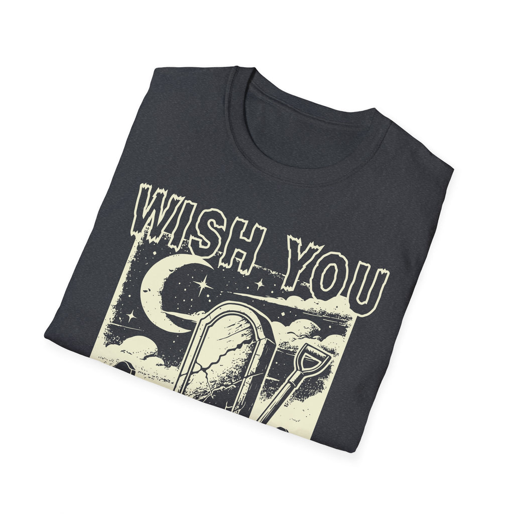 Wish You Were Here Graveyard White Graphic T-Shirt