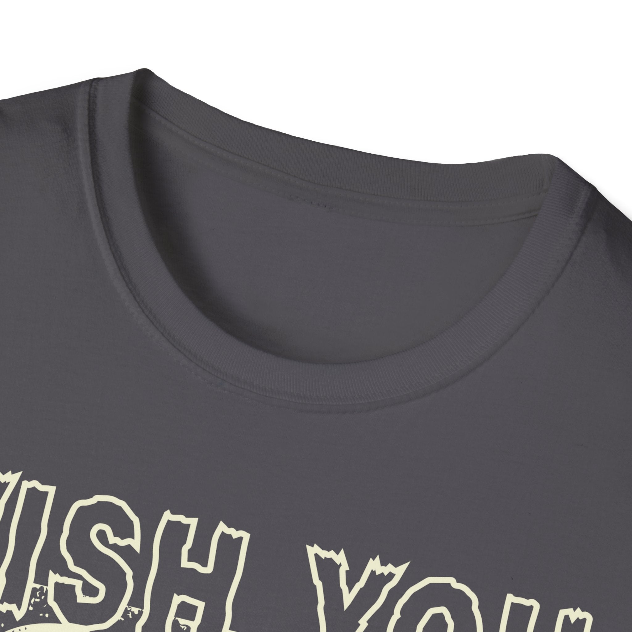Wish You Were Here Graveyard White Graphic T-Shirt