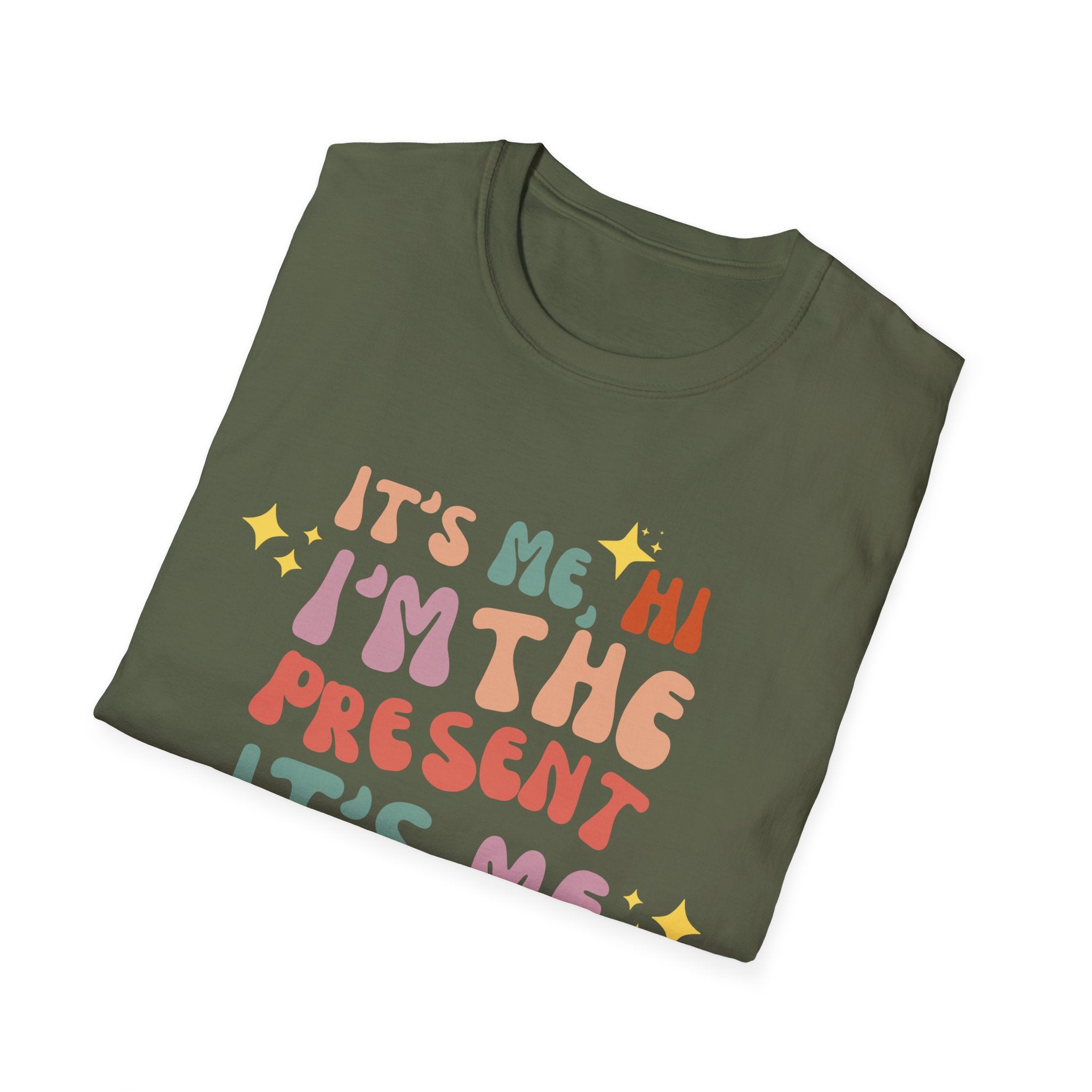 It's Me Hi I'm the Present Midnights Holiday Christmas T-Shirt