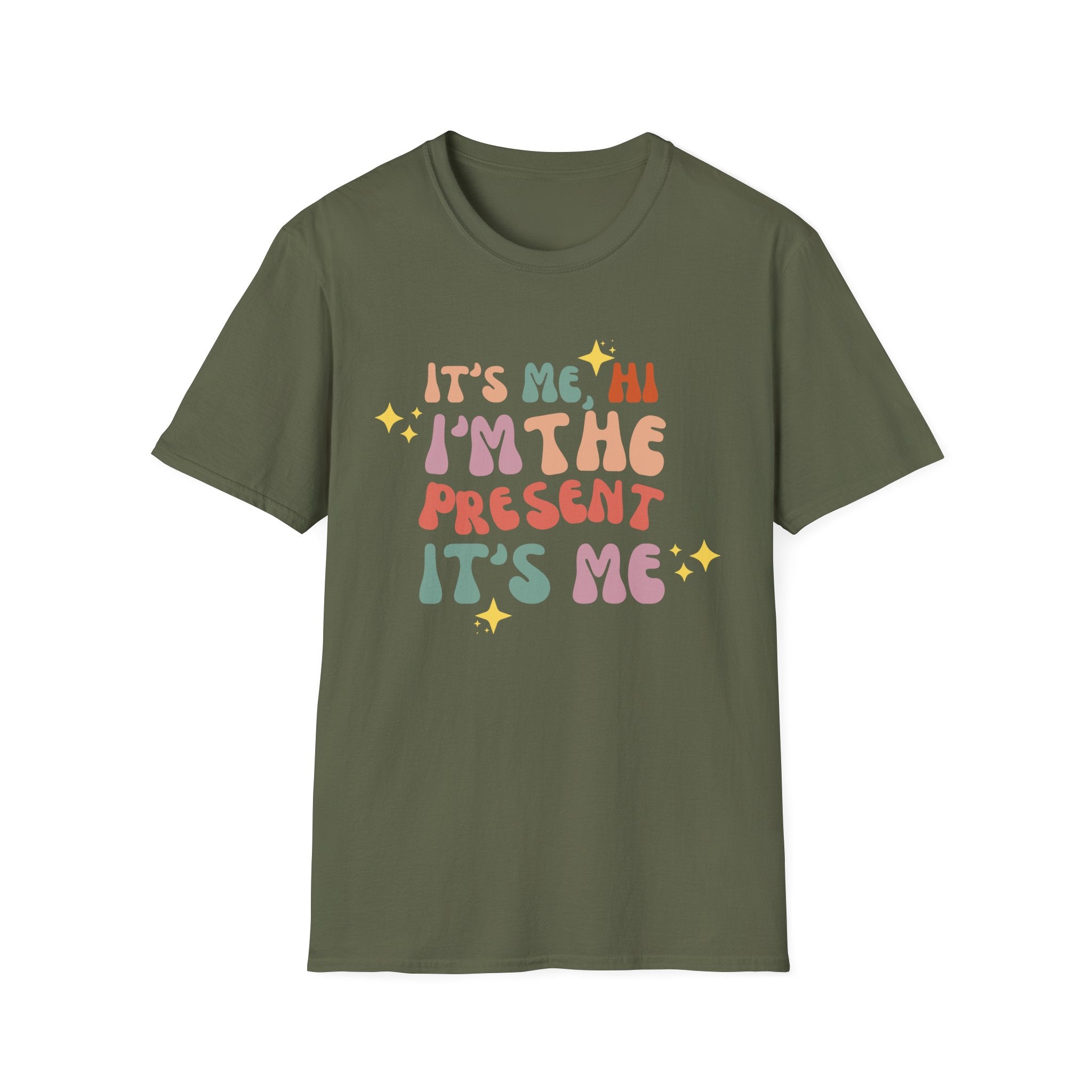 It's Me Hi I'm the Present Midnights Holiday Christmas T-Shirt