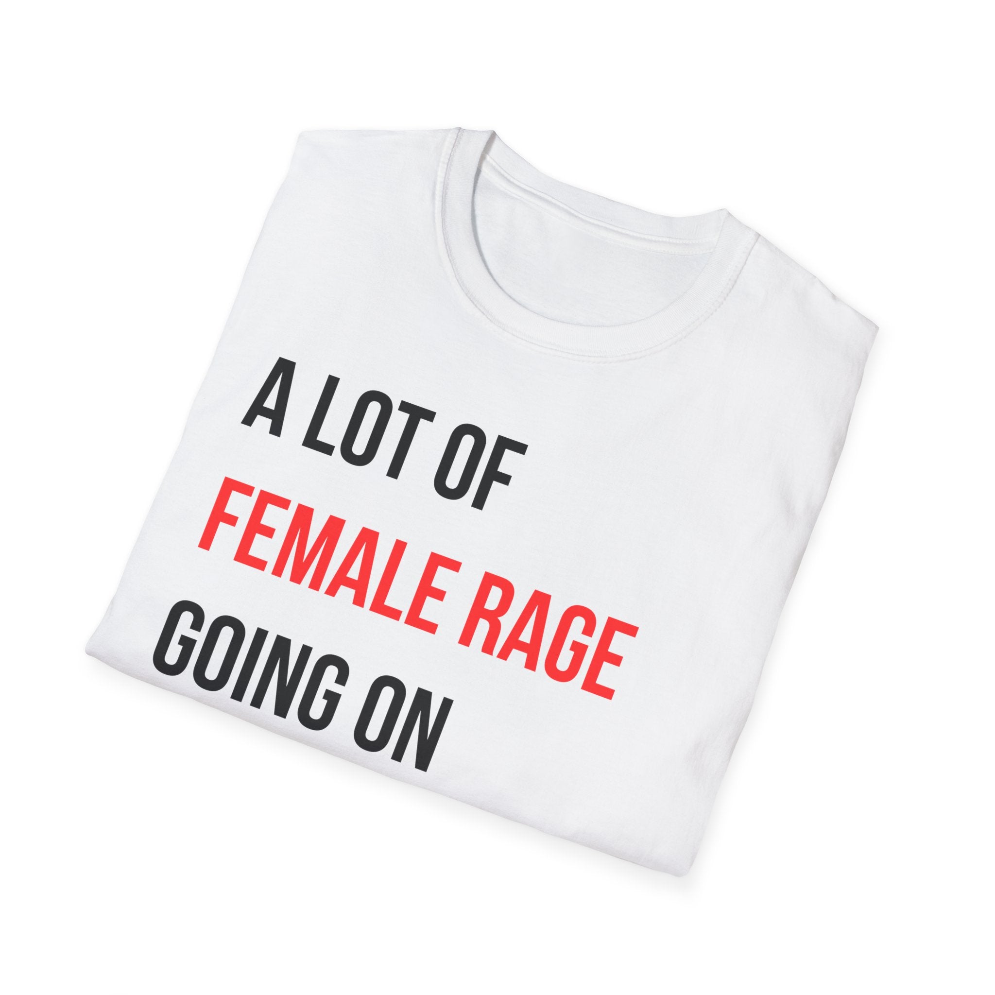 A Lot of Female Rage Going on at the Moment T-Shirt