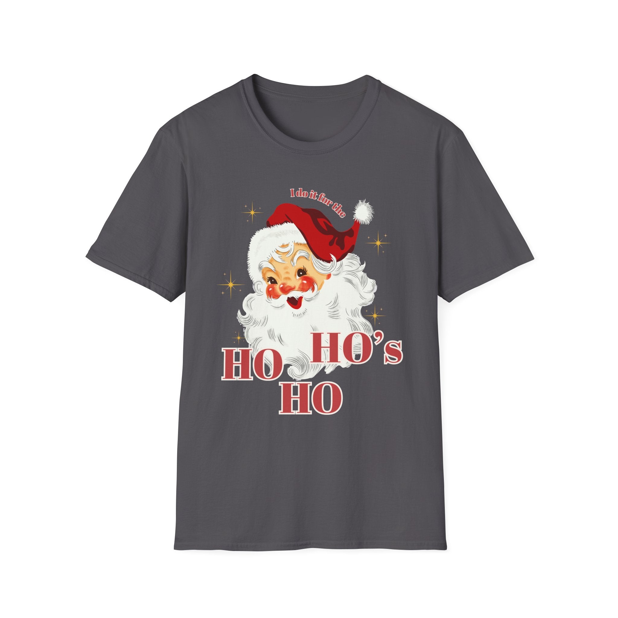 Ho Ho Ho Funny Santa Christmas Holiday T-Shirt