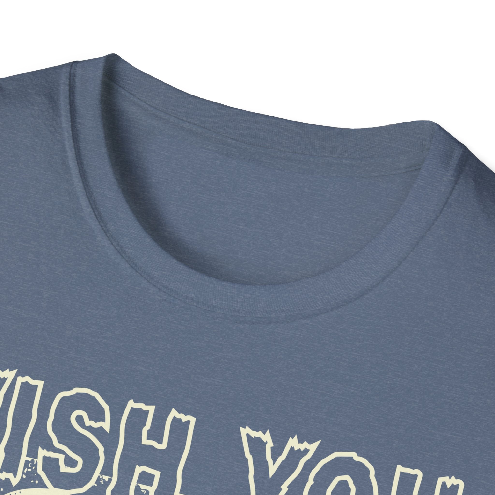 Wish You Were Here Graveyard White Graphic T-Shirt