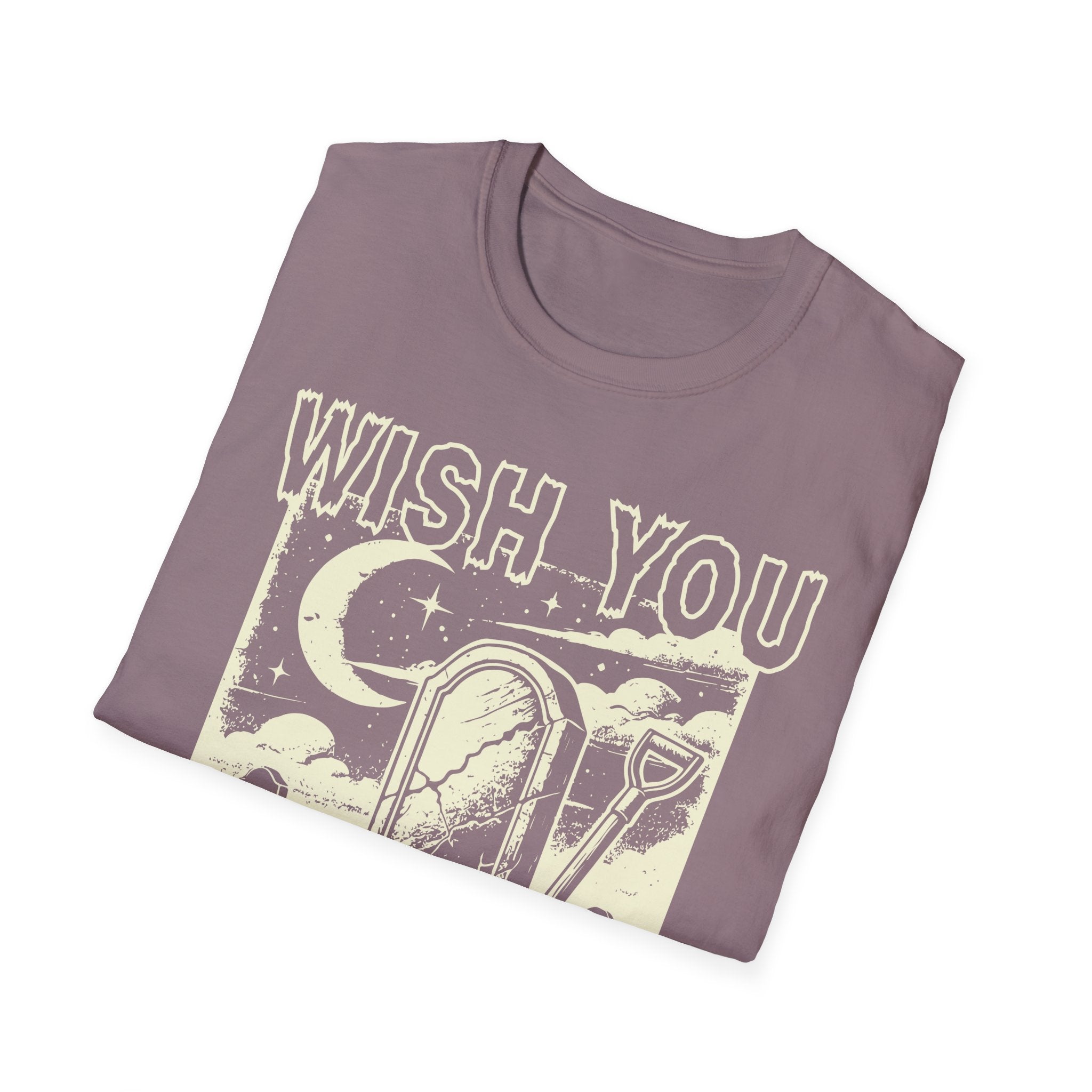 Wish You Were Here Graveyard White Graphic T-Shirt