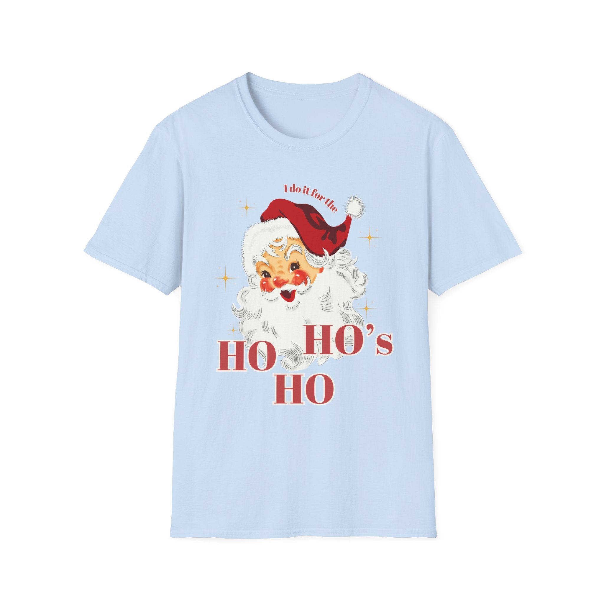 Ho Ho Ho Funny Santa Christmas Holiday T-Shirt