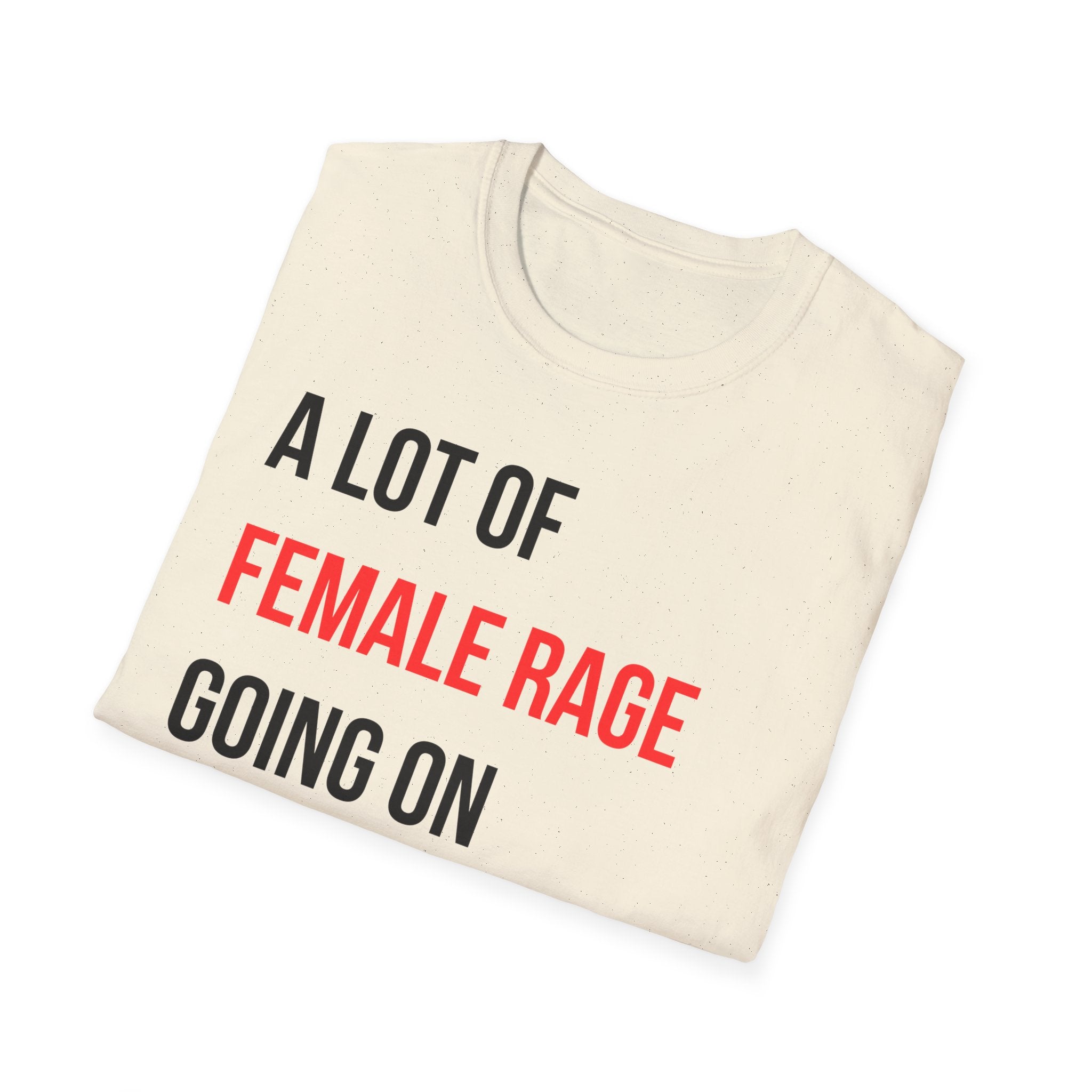 A Lot of Female Rage Going on at the Moment T-Shirt