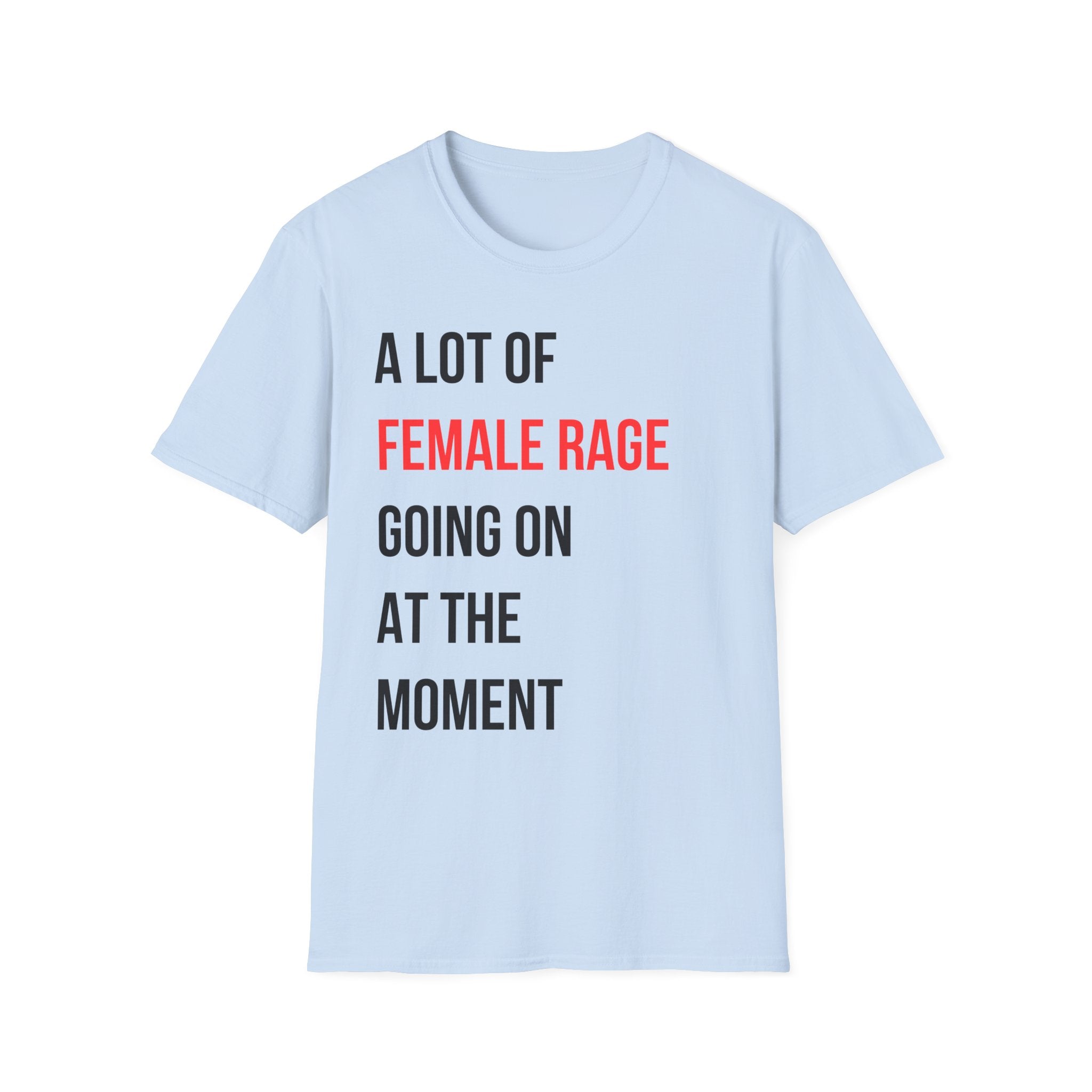 A Lot of Female Rage Going on at the Moment T-Shirt