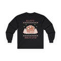 Happy Holitays Lover Gingerbread House Christmas Long Sleeve Tee