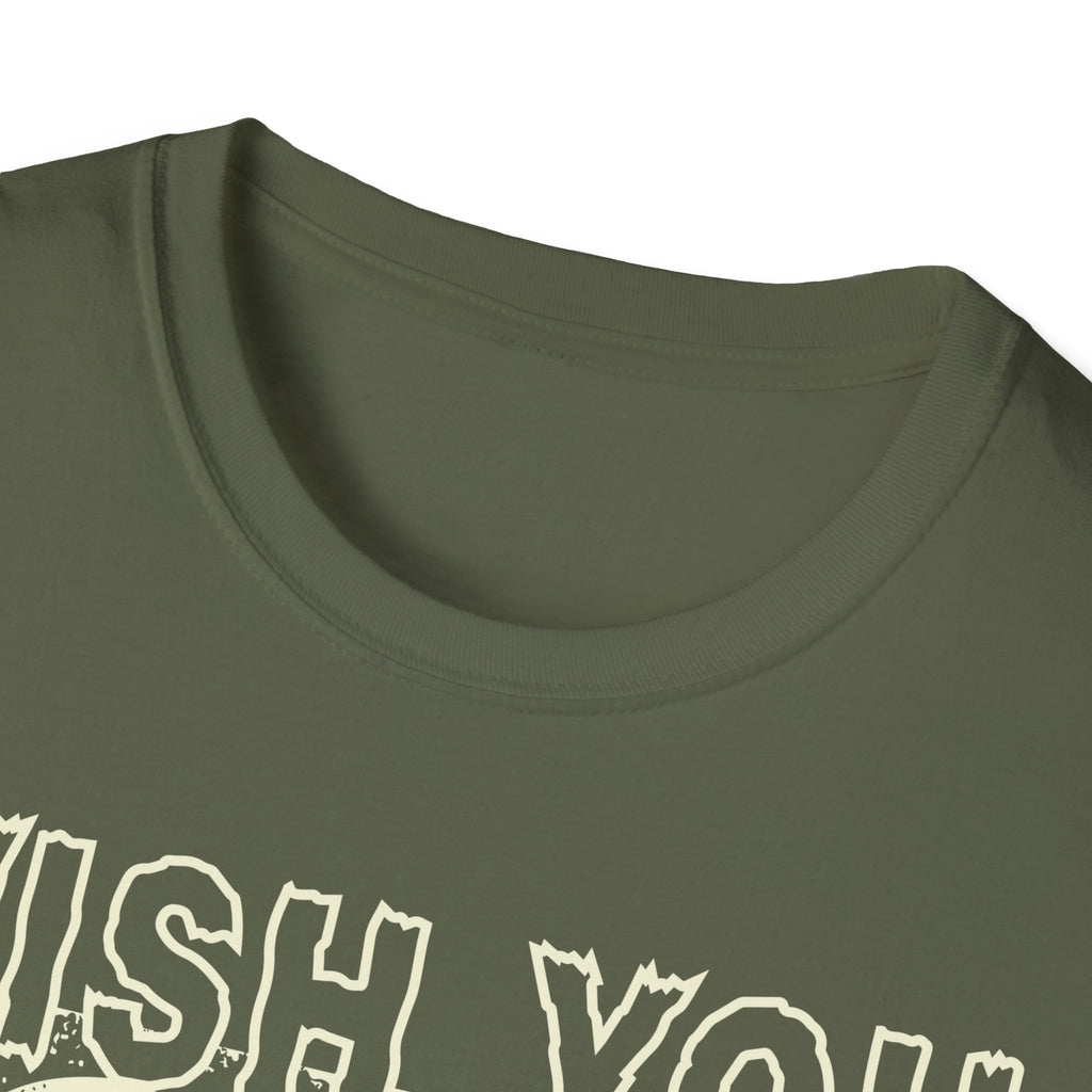 Wish You Were Here Graveyard White Graphic T-Shirt