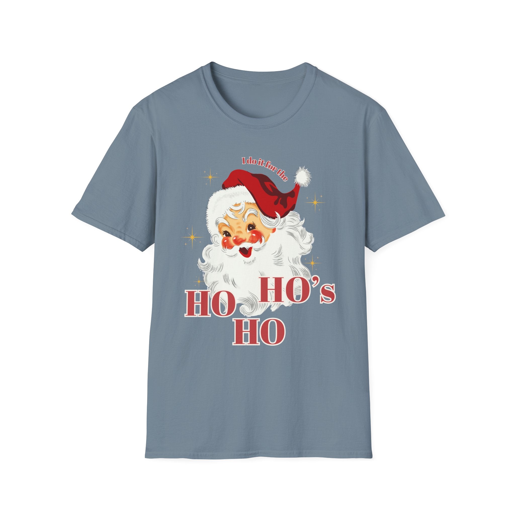 Ho Ho Ho Funny Santa Christmas Holiday T-Shirt