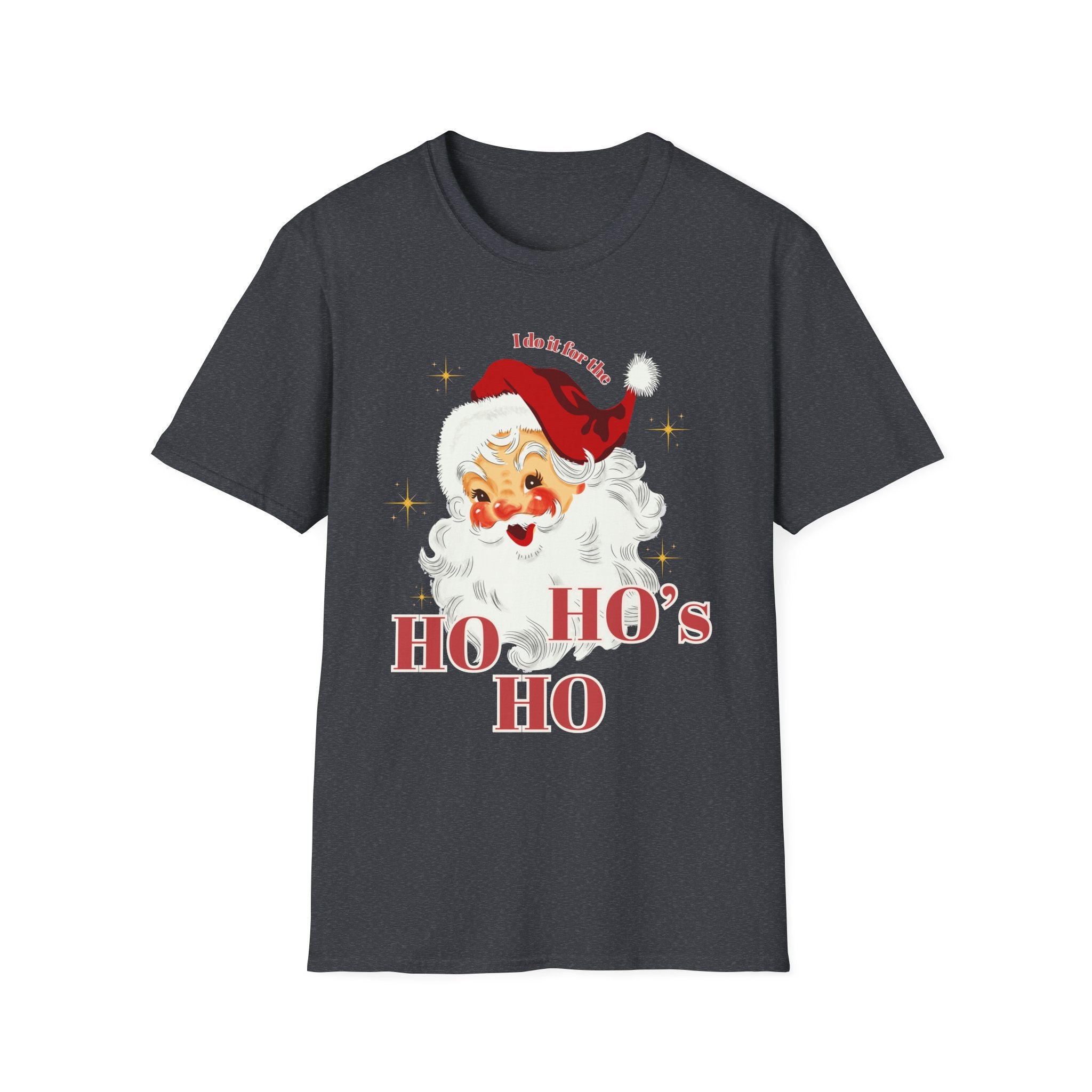 Ho Ho Ho Funny Santa Christmas Holiday T-Shirt