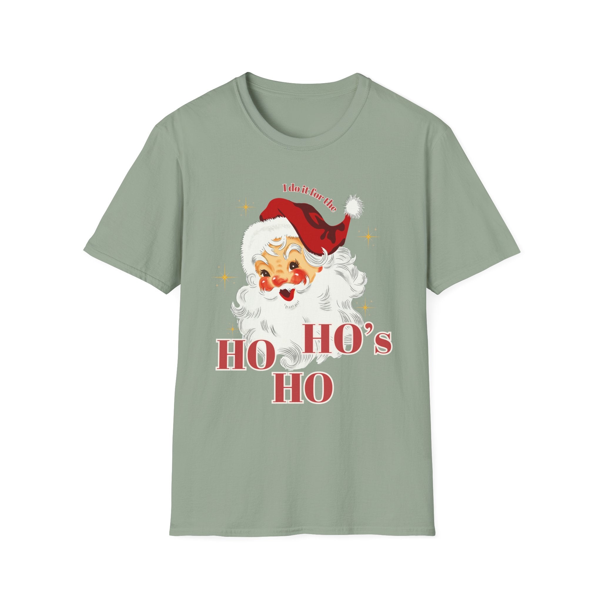 Ho Ho Ho Funny Santa Christmas Holiday T-Shirt