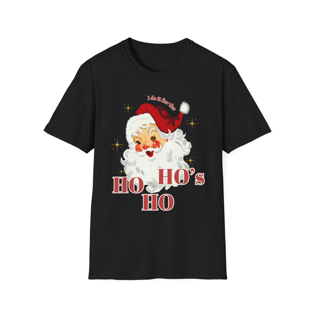Ho Ho Ho Funny Santa Christmas Holiday T-Shirt