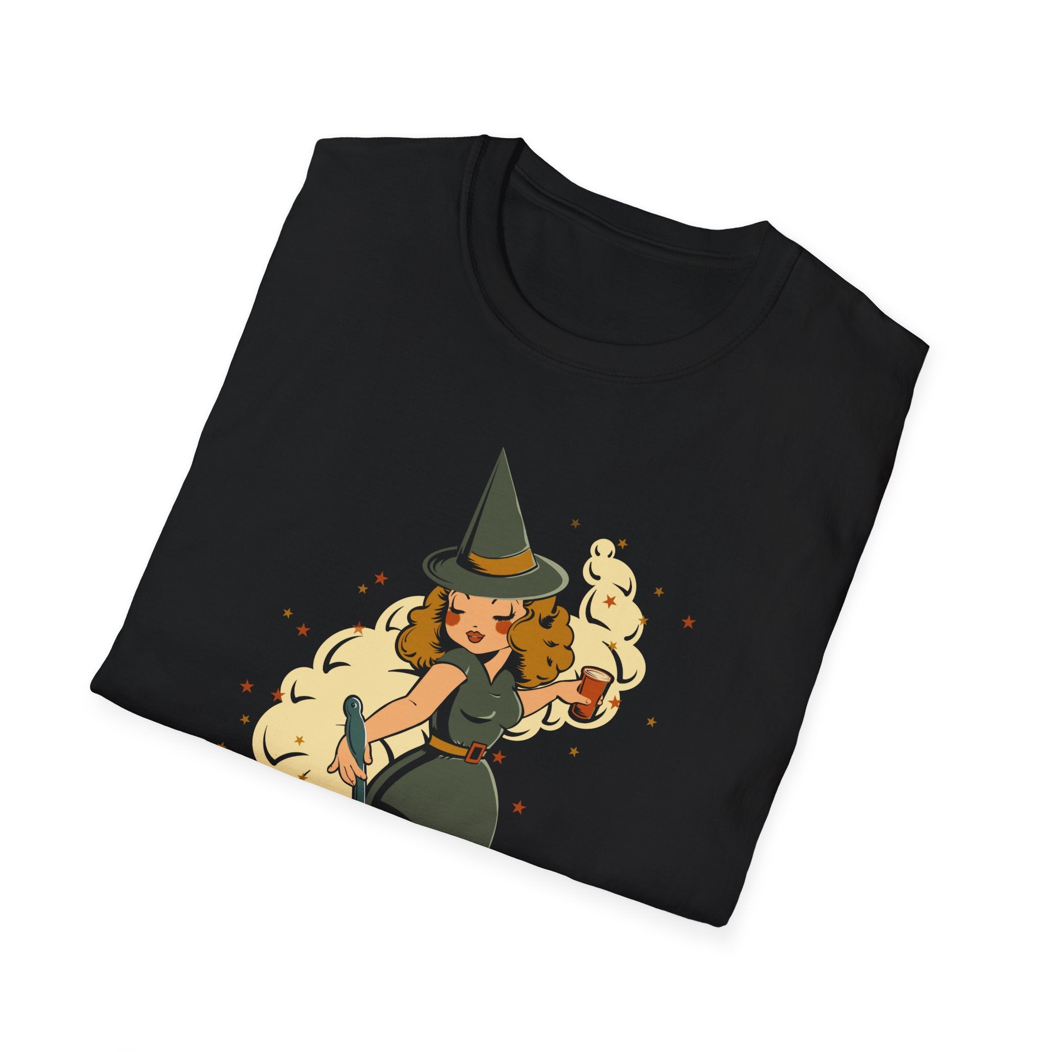 Cold Brew Coffee Witch T-Shirt